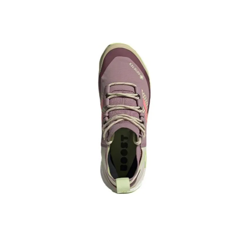 Adidas Terrex Free Hiker Gore Tex Acid Red Pulse Lime Women's-4