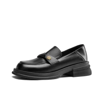 D:FUSE SCANDINAVIA JK Uniform Women's Small Leather Shoes Commute Casual Shoes Loafers Women's