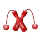 Red-[Stainless Steel Rotating Axis No Sticking]Cordless Small Ball Style[Freely Adjustable]