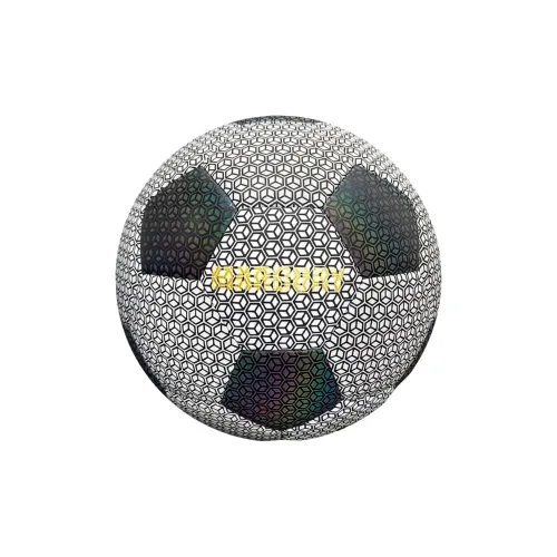MARBURY Reflective Luminous Series Size 4 Size 5 Soccer PU Seamless Thermal bonding Unisex Silver White