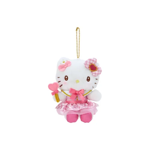 Sanrio Shining Heartfelt Greetings Hello Kitty Hello Kitty Dolls Plush Pendant 8cm High