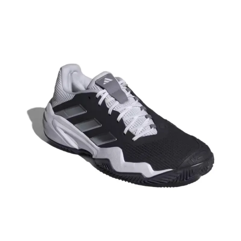 Adidas Barricade 13 Clay Core Black Cloud White Grey Three-2