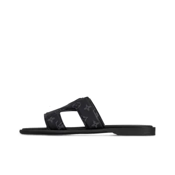 LOUIS VUITTON Oasis Slide Slippers Men's Black