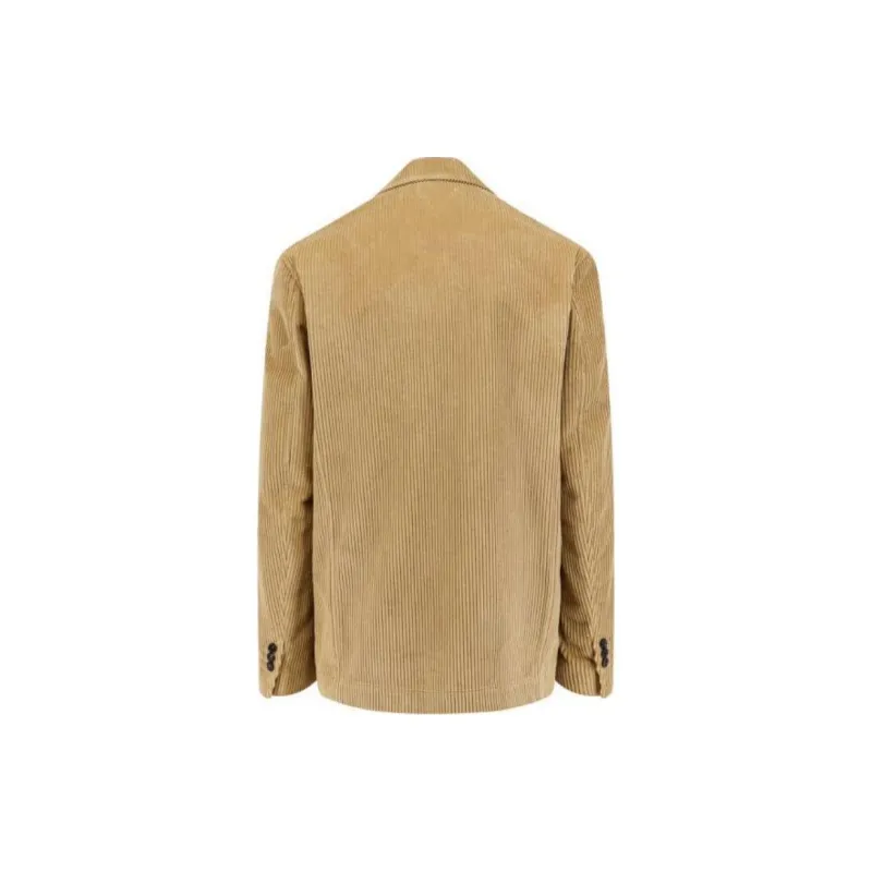 Bottega Veneta Single Breasted Corduroy Jacket-3
