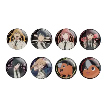 Sublime Books Denji, Pochita, Makima, Hoshino, Power, Aoyama Akito Chainsaw Man Animation Collection Badges