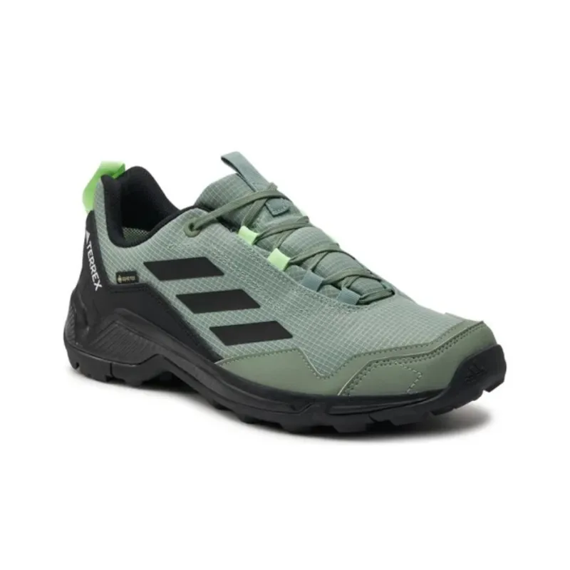 Adidas Terrex Eastrail Anti Slip Wear Resistant Low Top Hiking Shoes Unisex Green Black-1