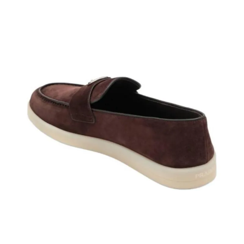 PRADA Loafers Men Dark Brown-4