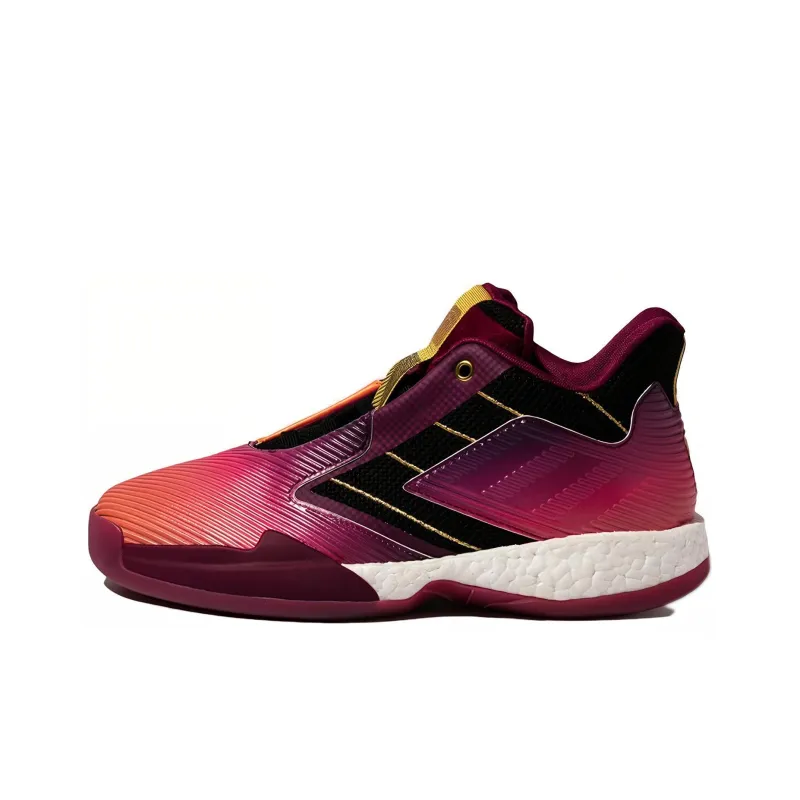 Adidas T Mac Millennium 2 Abrasion Resistant Mid Top Basketball Shoes Men's Purple-0