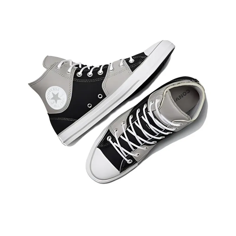 Converse Chuck Taylor All Star High 'Court Neutral Black White'-3