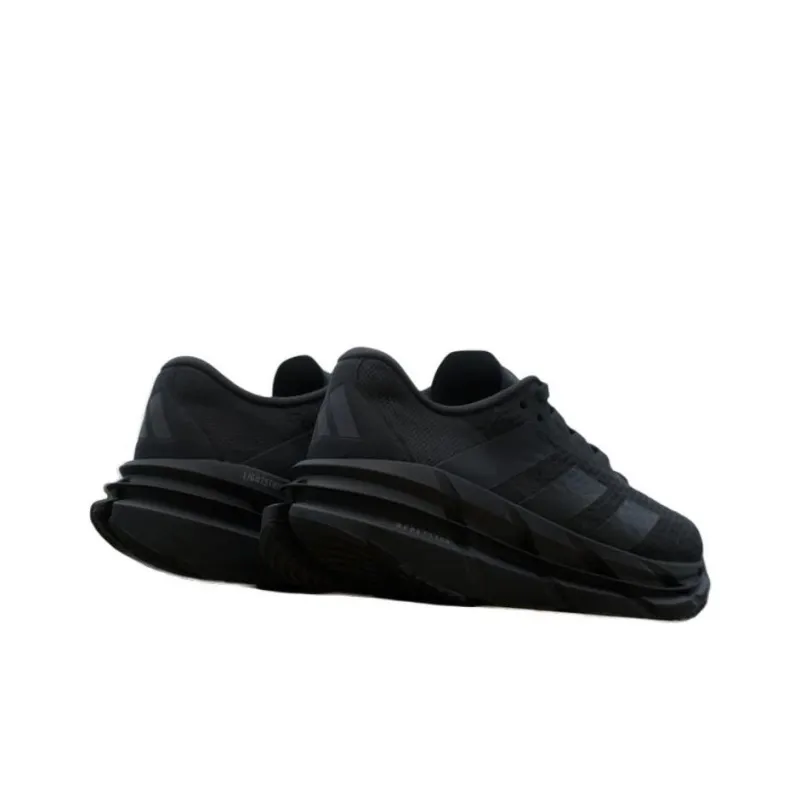Adidas Adistar Cushioning Anti Slip And Wear Resistant Low Top Casual Running Shoes Men's Black-3