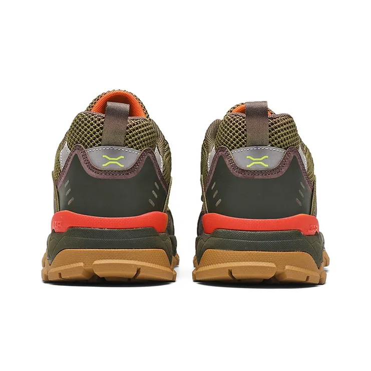 Jeep Cushioning Anti Slip Wear Resistant Breathable Lightweight Rebound Low Top Casual Shoes Unisex Chocolate Brown-3