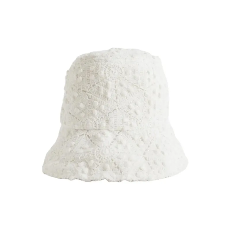 COMME DES GARCONS SHIRT 100% Cotton Bucket Hats Men's White-1