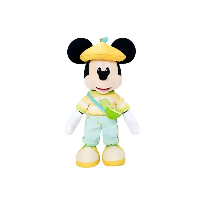 Disney Mickey Mouse 2024 Summer Mickey Mouse And Friends Collection Dolls Plush Doll 18cm High-3