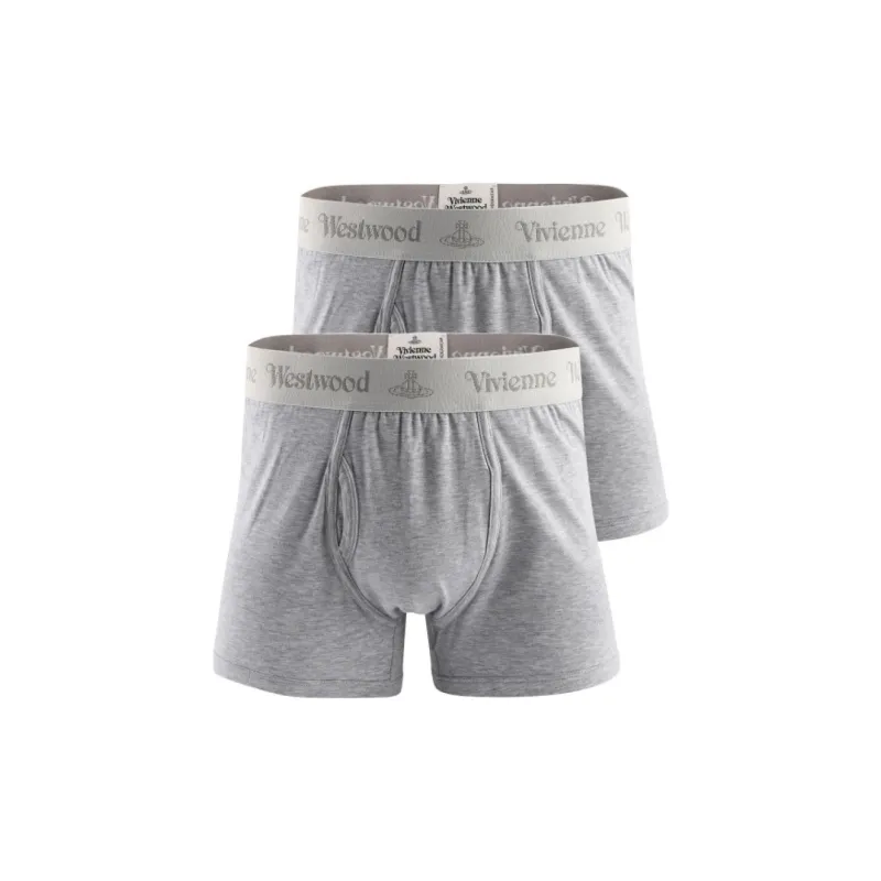 Vivienne Westwood Logo Waistband Two Pack Of Boxers-0