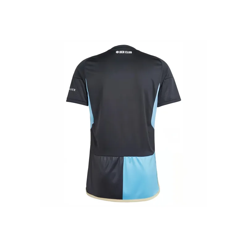 Adidas FC NÜRNBERG 23/24 THIRD JERSEY Soccer Jerseys Men's Black/Light Blue-1