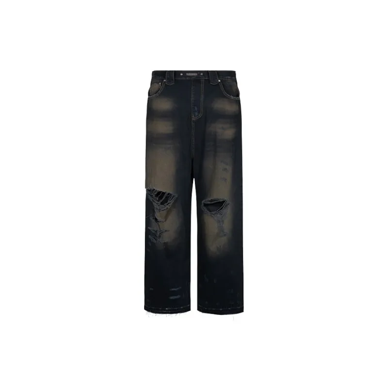 Merge Lab. Jeans Unisex Reverse Yellow Mud-1