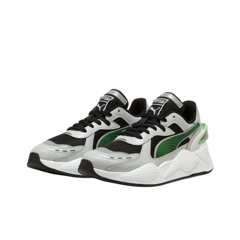 PUMA RS X Cushioning, Wear Resistant Low Top Casual Shoes Unisex Black Gray-2