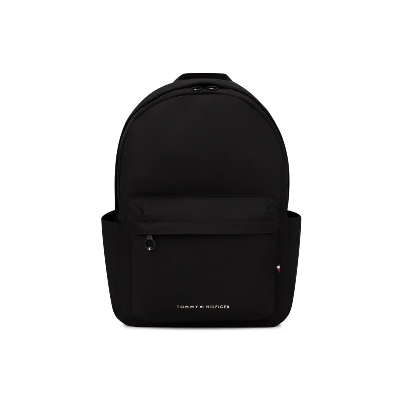 Tommy Hilfiger Polyester Backpack Medium Size Men's Black-0