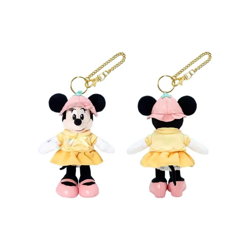 Disney Minnie 2024 Summer Mickey Mouse And Friends Collection Dolls Plush Doll 15.5cm High-2