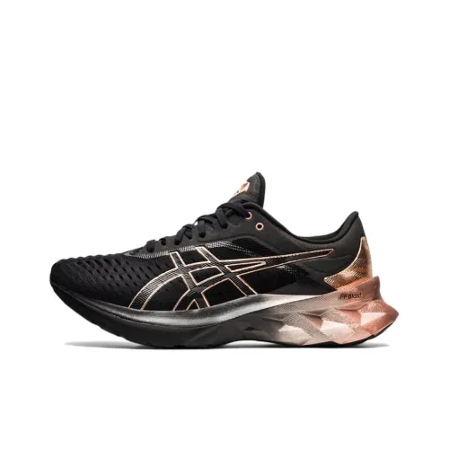 Asics Women's Novablast 'Black Rose Gold'