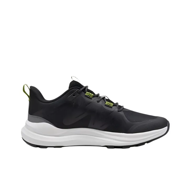 PUMA Reflect Lite Trail Anti Slip Wear Resistant Low Top Trail Running Shoes Men's Black Green-1