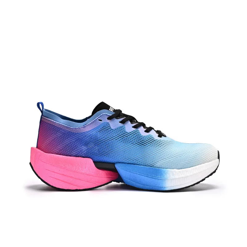 HERR TIGER Cushioning Rebound Lightweight Breathable Running Shoes Unisex Electric Glow Blue-1