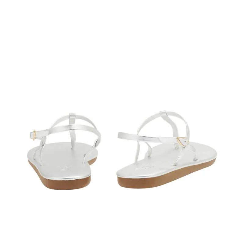 ANCIENT GREEK SANDALS Lito Strap Sandals Women's Silver-3