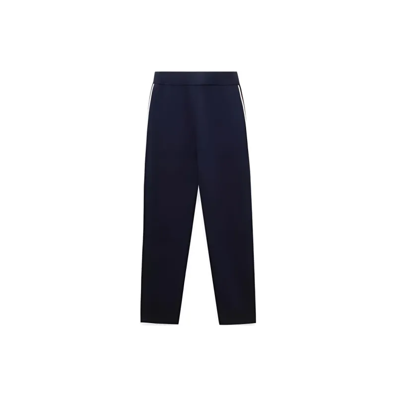 XII BASKET Casual Pants Women's Navy Blue-1