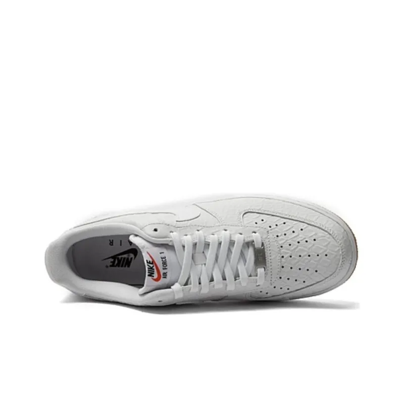 Nike Air Force 1 Low Croc Gum White-3