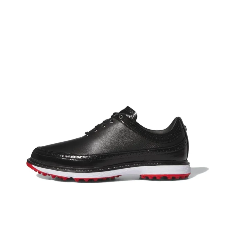 Adidas Originals MC80 Anti Slip Wear Resistant Low Top Golf Shoes Unisex Black-0