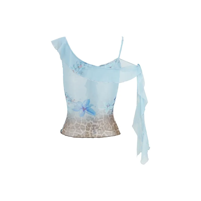 JYOSEI Tank Top Women's Light Blue-1