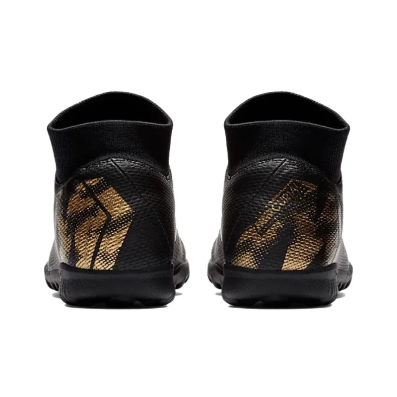 Nike Mercurial Superfly 6 Academy Tf ' Black Metallic Gold'-3
