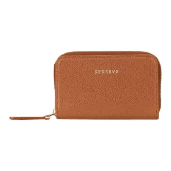 SENREVE Genuine Leather Wallets Card Holders Women's Chestnut Brown