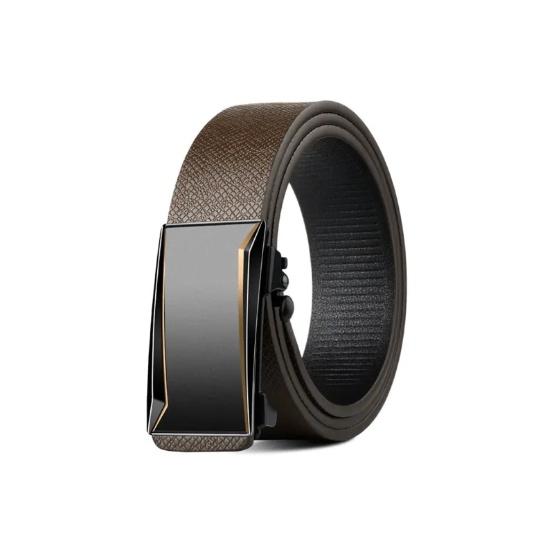 Lanza Cow Leather Belts Men's 3.5cm Width-0