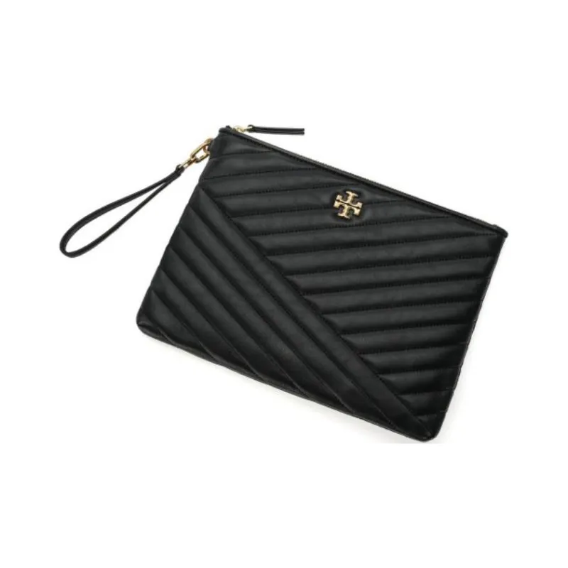 TORY BURCH Sheepskin Clutch Regular Women's Black-5
