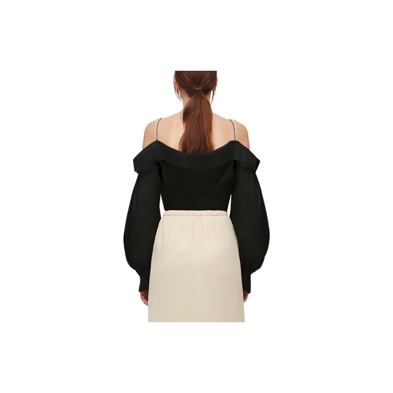 Self portrait Camisoles Women's Black-1