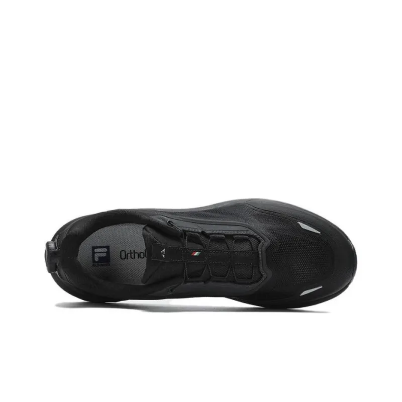 FILA BOA WOLF 2+ Anti-Slip And Wear-Resistant Breathable Low-Top Outdoor Shoes Men's Black-1