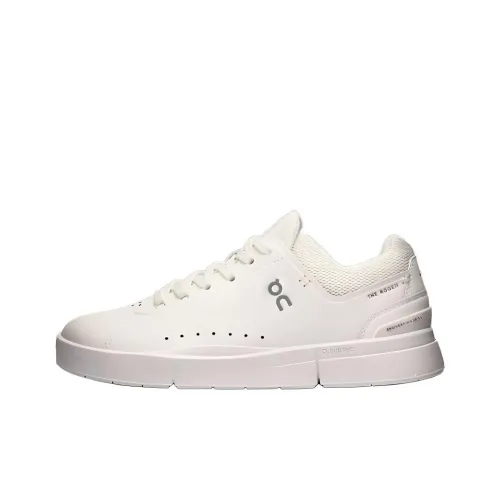 On The Roger Advantage Skateboard Shoes Women's Low-Top White