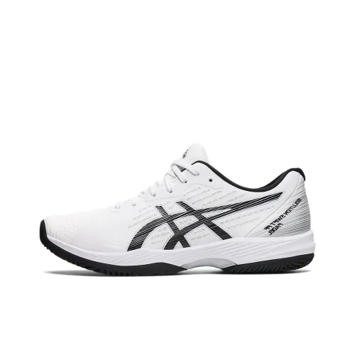 Asics Solution Swift FF Anti Slip Wear Resistant Low Top Casual Running Shoes Men's White Black