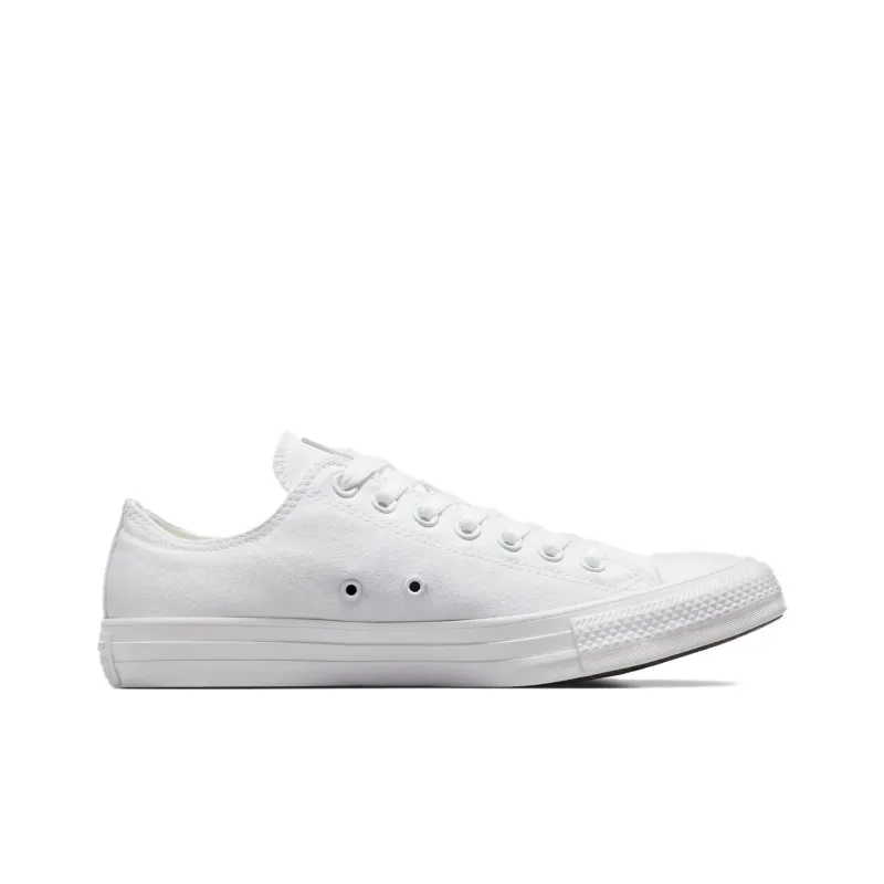 Converse Chuck Taylor All Star Slip Resistant, Abrasion Resistant, Breathable Low Top Canvas Shoes Unisex White-1