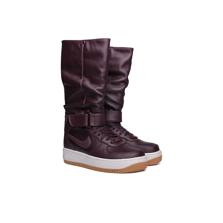 Nike Air Force 1 Upstep Warrior Deep Burgundy Dark Cayenne Women's-2