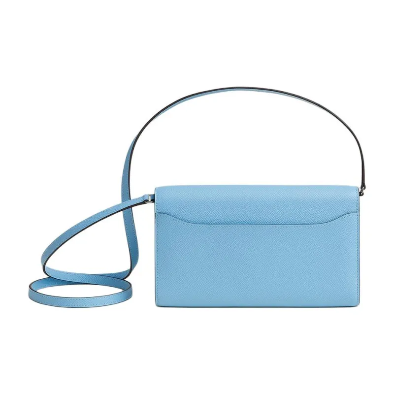 HERMES Constance To Go Epsom Calfskin Shoulder Bag Crossbody Bag Wallet Women's 7N Celeste Sky Blue-1