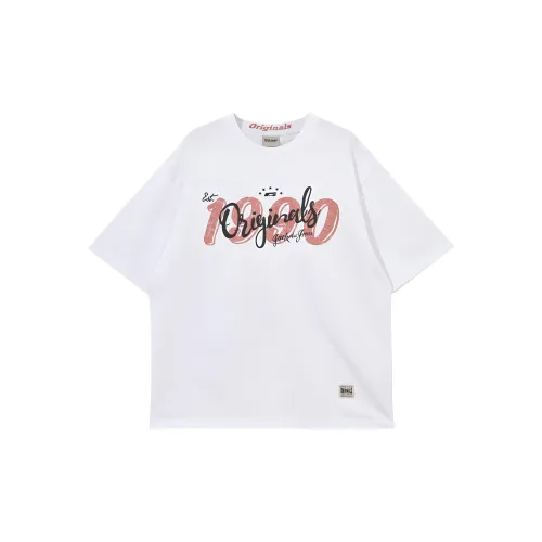 JACK&JONES T-Shirts Unisex A06 Raw White