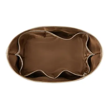 BagINBAG Twill Satin Bag Accessory Transformation Women's Coffee/Beige