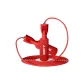 Red-[Stainless Steel Pivot without Sticking]PVC Steel Wire Rope Style[Adjustable]