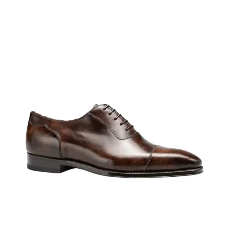 Enzo Bonafe Dress Shoes Men's Brown-1