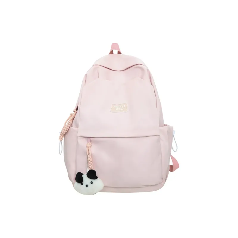 Huangmu Nylon Student Backpack Regular Unisex-0