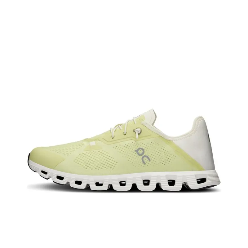 On Cloud 5 Breathable Low Top Running Shoes Men's Yellow White-0