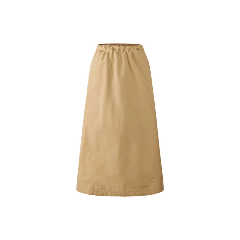 THE NORTH FACE Casual Long Skirt Women's Stone Umber Tan-1