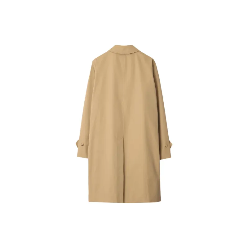 Burberry Long Gabardine Car Coat Coats Men's Khaki-2